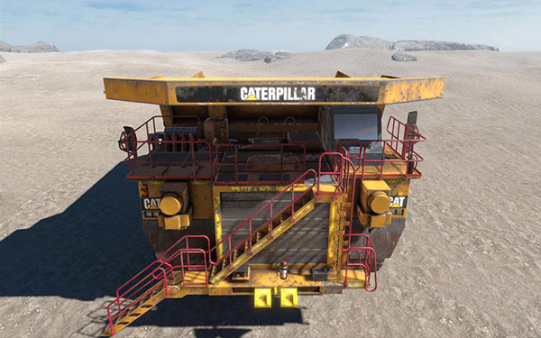 Tombereau Caterpillar 789D