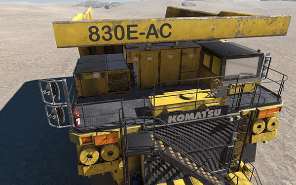 Tombereau Komatsu 830E-AC