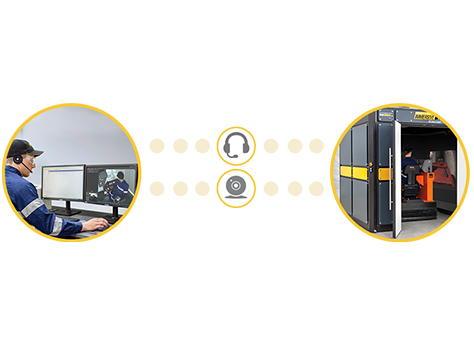 Station de Formation à Distance et simulateur