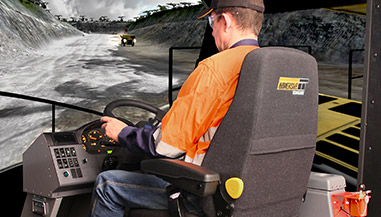 Simulateur de Camions de Transport Komatsu HD785-7