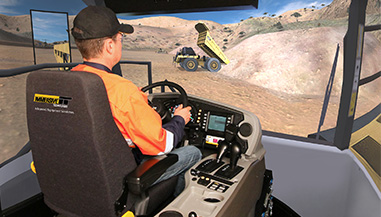 Simulateur de Camions de Transport 777F Cat®